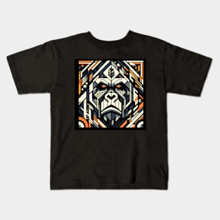 Abstract Animal Gorilla 4 Kids T-Shirt